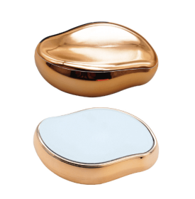 Crystal Physical Hair Eraser Painless Safe Epilator Easy Cleaning Reusable Body Beauty Depilation Tool (option: Gold-1PC)