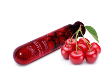 Water soluble fruit flavored human lubricant (option: Cherry-80ml)