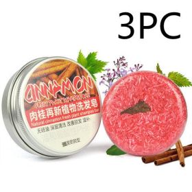 Ginger Skin Care Shampoo Conditioner Essential Oil Soap Nourishing (option: Cinnamon 3PC)