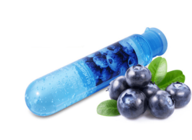 Water soluble fruit flavored human lubricant (option: Blueberry-80ml)