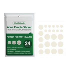 Repairing Essential Oil Waterproof Acne Patch Breathable (option: 24pce)
