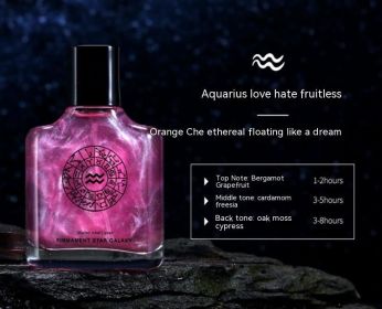 Perfume Long-lasting Light Perfume 12 Constellation Perfume Men And Women (option: Aquarian 50ml)