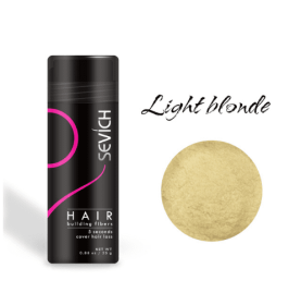 Hair Building Fibers Keratin Thicker Anti Hair Loss Products Concealer Refill Thickening Fiber Hair Powders Growth (option: Light gold-12g)