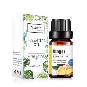 Pure Essential Oil 10ml Aroma Diffuser (option: Ginger-10ML)