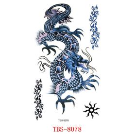 Waterproof Tattoo With Totem Characters (option: 8078)
