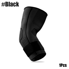 Outdoor Basketball And Tennis Protective Gear For Cycling (option: Black-1PCS-M)