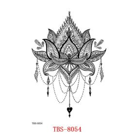 Waterproof Tattoo With Totem Characters (option: 8054)