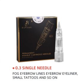 Textured Embroidery Linen Free Instrument Needle (option: 0.3SINGLE NEEDLE)