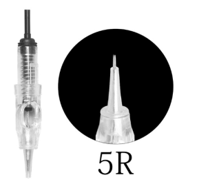 Tattoo One Word Machine Pen With Full Throw Needle (option: 5RL P-50PCS)
