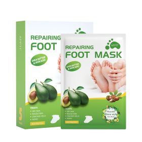Niacinamide Shea Butter Rejuvenating Foot Mask (option: Avocado Foot Mask-5pairs)