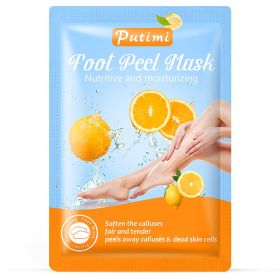 Horny Dead Skin Foot Mask Calluses Slippery (option: Lemon Foot Mask)