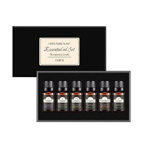 Single Essential Oil Set 10ml Single Essential Oil Plant Aroma Tea Tree (option: Six pack)