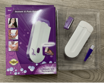 Women's USB Electric Induction Electric Hair Remover (option: Small color box packaging-AU-1pc)