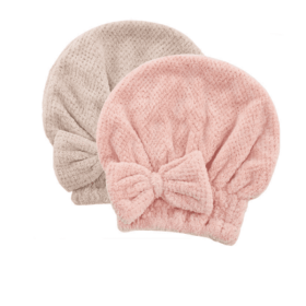 Women's New Water Absorbing Fast Drying Without Shedding Hair (option: Khaki Pink)