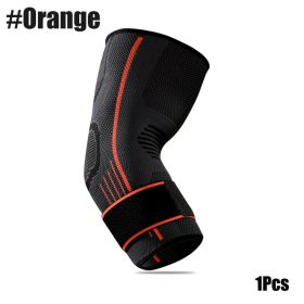 Outdoor Basketball And Tennis Protective Gear For Cycling (option: Orange-1PCS-L)