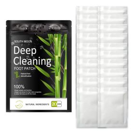 Plant Foot Patch Dehumidification Improve Sleep Relieve Stress Body Foot Massage Nursing Adhesive Bandage (option: Deep Cleaning 20pcs Per Bag)