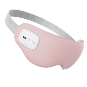Smart Massage Eye Mask Easy To Carry Eye Protection Instrument Wireless Low Frequency (option: Pink-USB)
