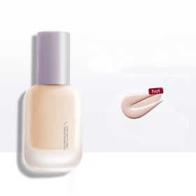 Liquid Foundation Oil Control And Lasting Concealer (option: Tender skin color-Makeup holder)