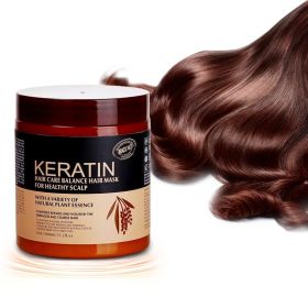 Lavender Non-Steamed Hair Care Nutrition Hair Mask Multi-Effect Repair Manic Soft Hair Treatment Ointment (option: 1000ml Brown Brazil LIFE FRUIT)