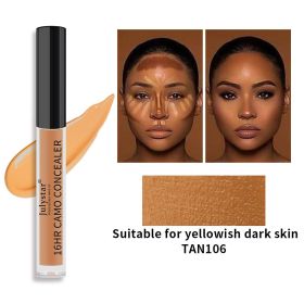 Concealer Is Waterproof And Sweat Resistant For A Long Time (option: TAN106-2.5ML)