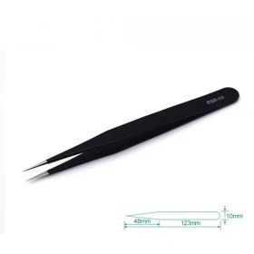 Stainless Steel Antistatic Pointed Tweezers (option: Style A)