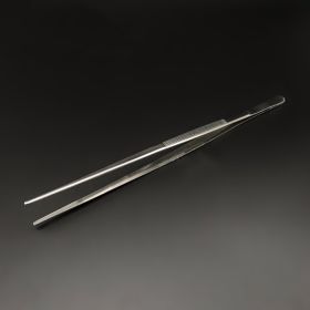 304 Stainless Steel Tweezers 30CM Decorative Cocktail (option: Mirror light silver)