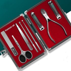 Nail Clipper Set Armor Trench Special Eagle (option: Black and red)