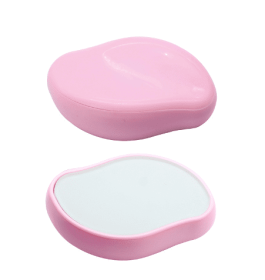 Crystal Physical Hair Eraser Painless Safe Epilator Easy Cleaning Reusable Body Beauty Depilation Tool (option: Pink-1PC)