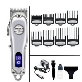 Multi-functional Oil Head Hairdresser Four-piece Set (option: Oil head shears-220V US)