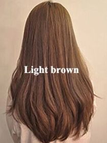Black Coconut Oil Hair Dye Cover Up (option: Light Brown)