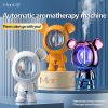 New Creative Design Bear Aromatherapy Machine Timing Smart Spray Aromatherapy Machine Home Aromatherapy Machine Bathroom Deodorant Air Purification Di