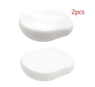 Crystal Physical Hair Eraser Painless Safe Epilator Easy Cleaning Reusable Body Beauty Depilation Tool (option: White-2PCS)