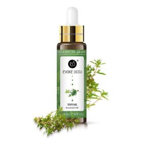 Rose Lavender Aromatherapy Essential Oil With Dropper 10ml (option: Thyme-10ML)