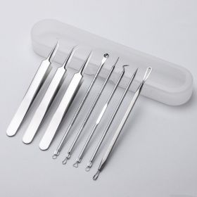 Stainless Steel Acne Needle Set (option: 8pcs set)