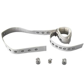 Magnetic Buckle Type Restraint And Fixing Strap (option: White-Double layer anti cutting)