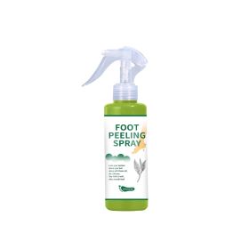 Exfoliate Feet Remove Dead Skin And Calluses Heel Elbow And Knee Care Spray (option: 100ml green tea)