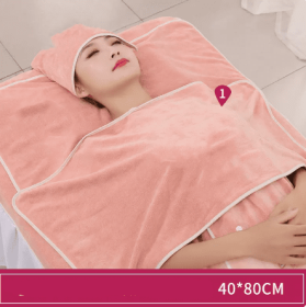 Towel Skin Management Pack Turban Absorbent Quick Dry Make Bed Queen Size (option: Vitality orange-Chest towel 40x80cm)