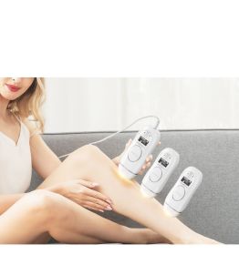 Home Painless IPL Laser Hair Removal Instrument (option: White Black screen-US)