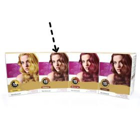 Color Agent Shampoo Convenient Plant (option: Coffee-A bag of 25ml)