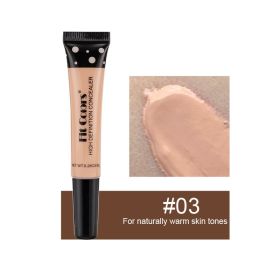 8-color Hose Concealer Concealer Repair Nourishing Liquid Foundation Dark Circles Pock Mark Cross-border (option: 03 Color)