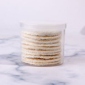Scrubbing Exfoliating Loofah Round Reusable Makeup Skin Care Facial Remover Sponges Pads (option: Luffa Roll Powder Puff-10pcs pack)