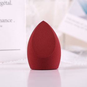 Qiao Beili Wholesale Rubycell Cosmetic Egg Makeup Sponge Ball Smear-proof Makeup Beauty Blender Super Soft Cosmetic Egg (option: Rubycell Wine Red)